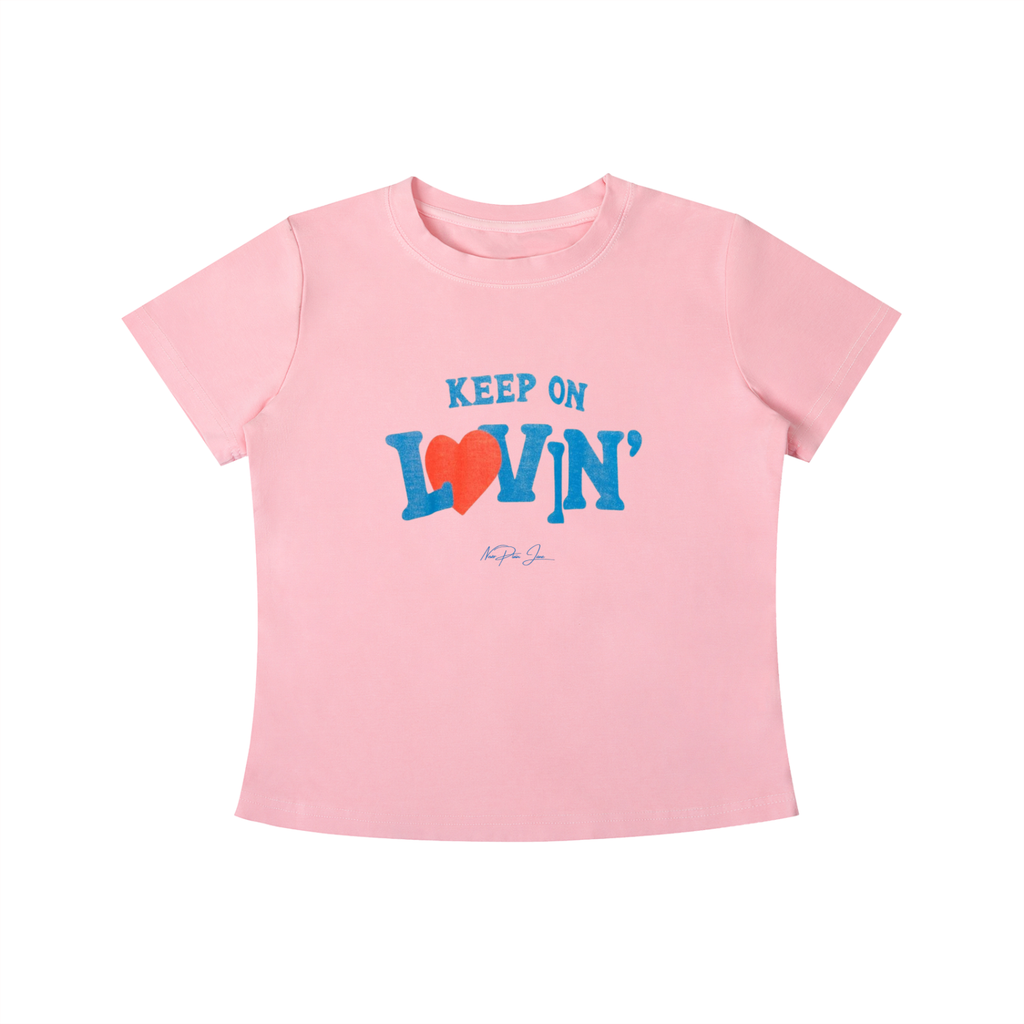 Keep On Lovin' Vintage Baby Tee
