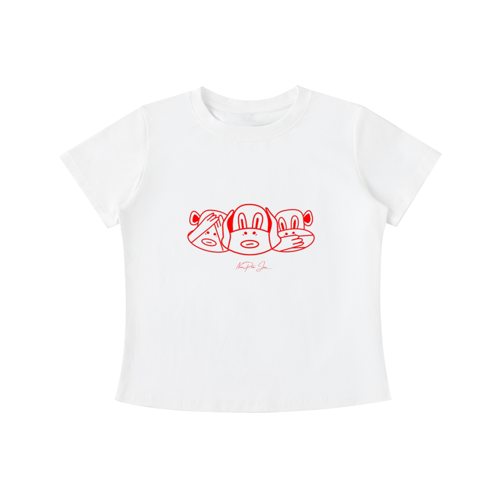 No Evil Vintage Baby Tee