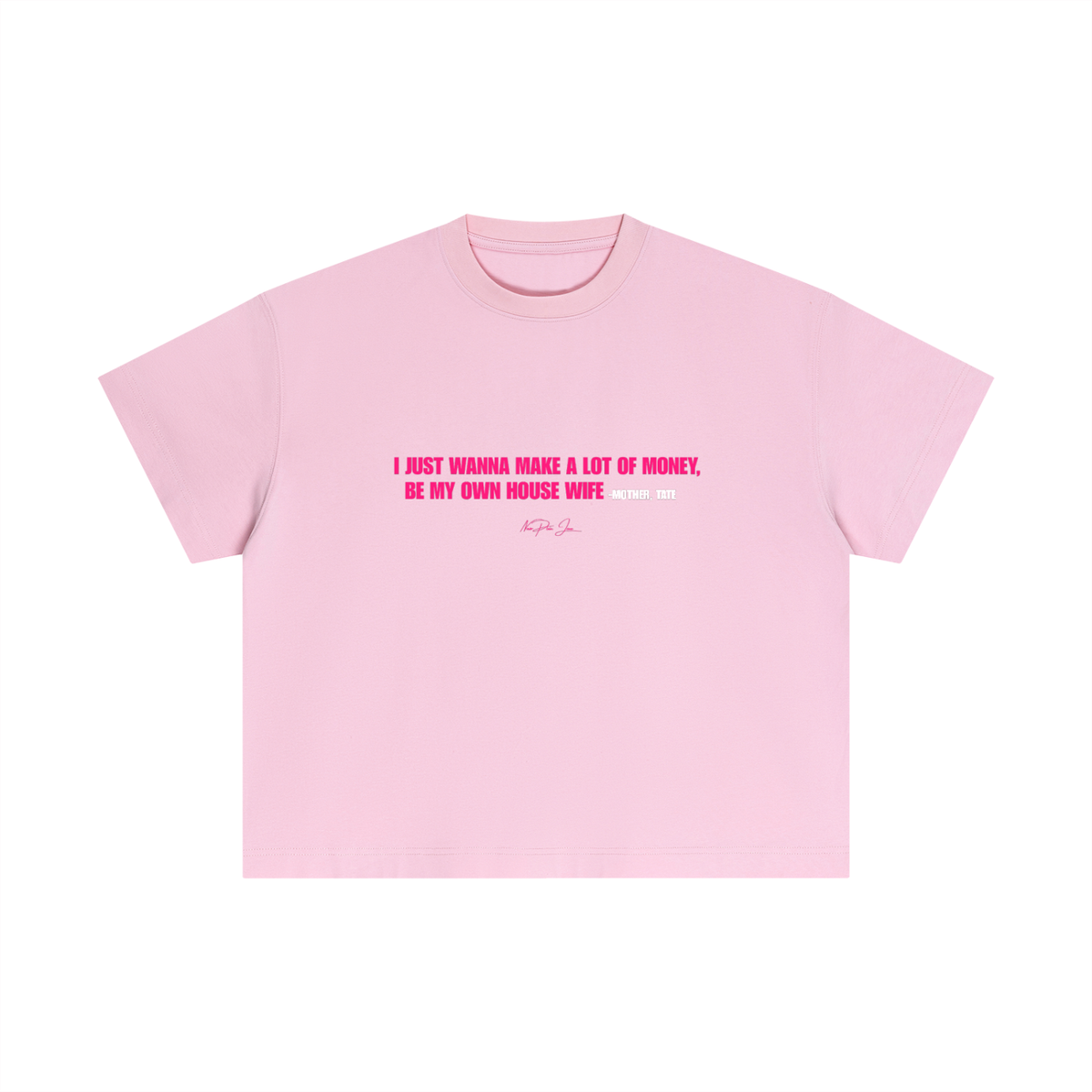 House Wife Everyday Cotton Boxy Tee
