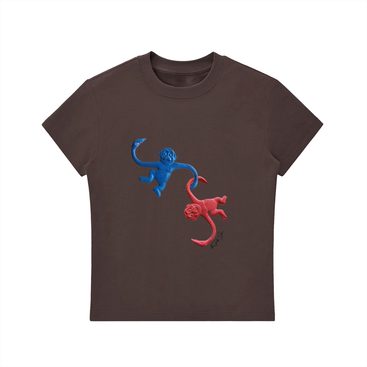 Monkey Business Fitted Tee