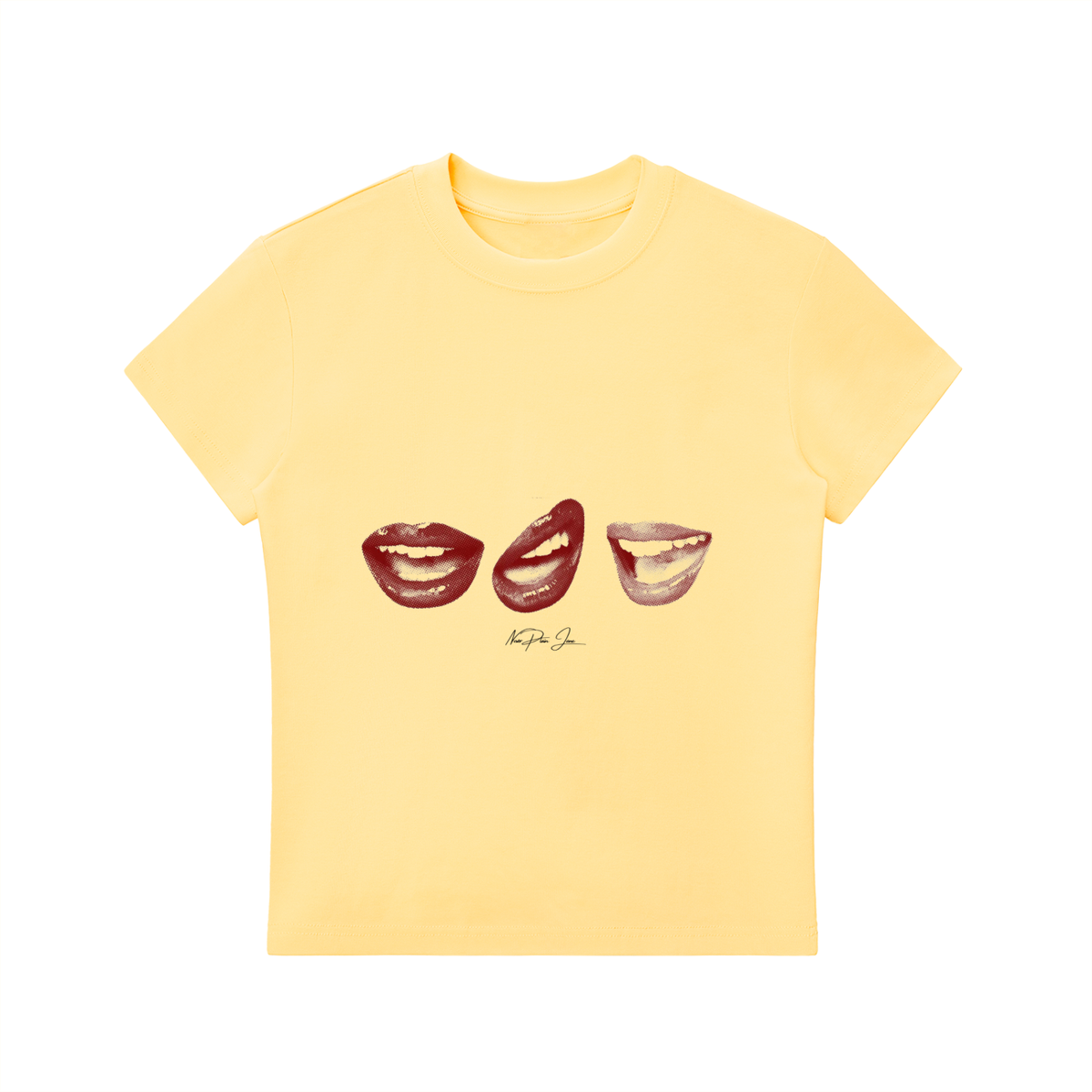 Getting Lippy Fitted Tee