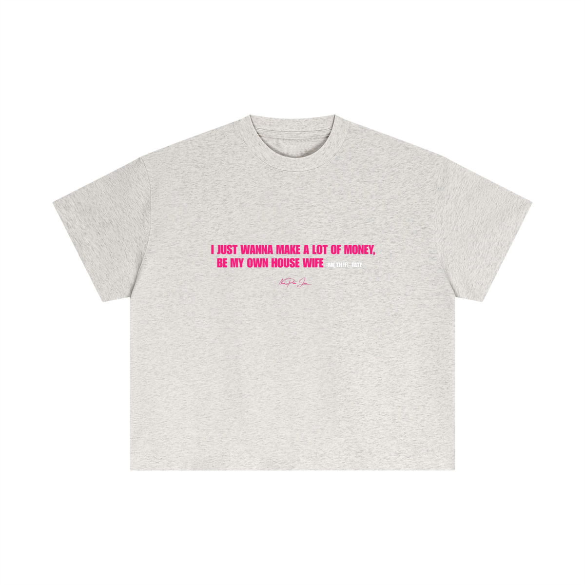 House Wife Everyday Cotton Boxy Tee