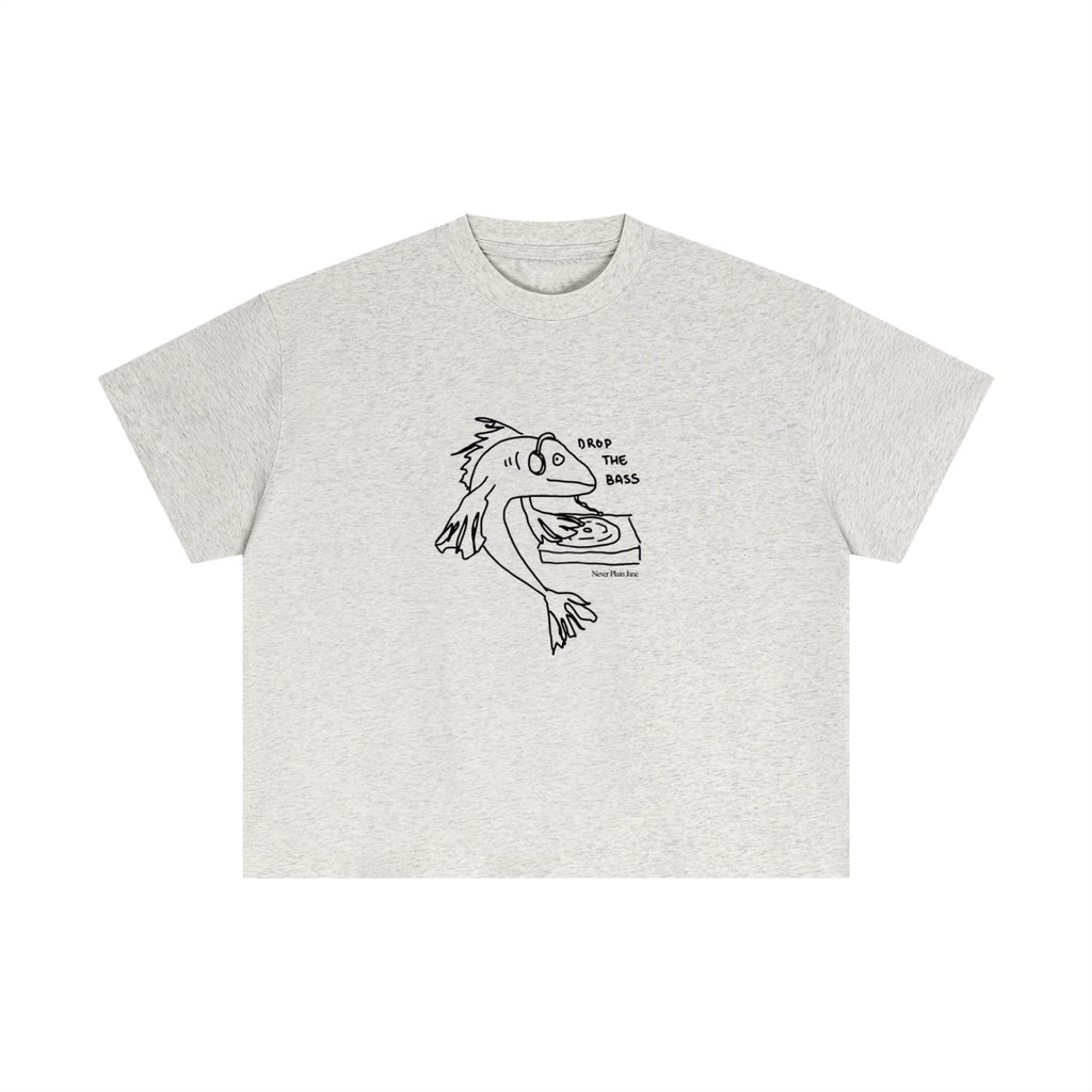 Drop The Bass Everyday Cotton Boxy Tee