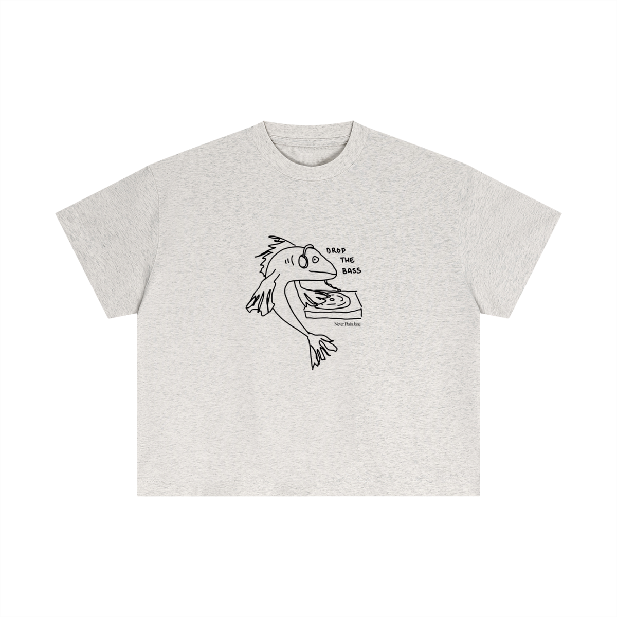 Drop The Bass Everyday Cotton Boxy Tee