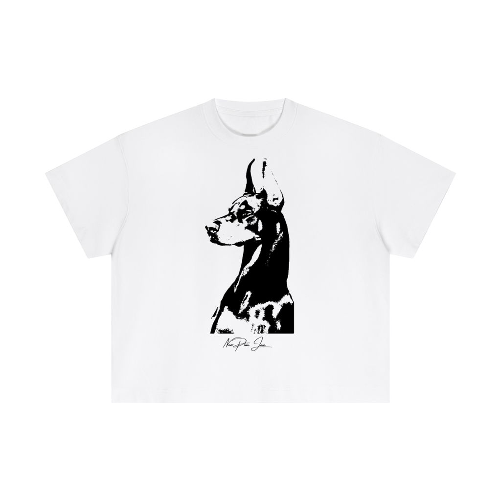 Doberman Everyday Cotton Boxy Tee