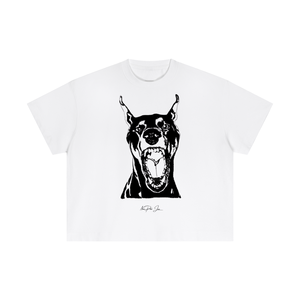 All Bark, All Bite Everyday Cotton Boxy Tee