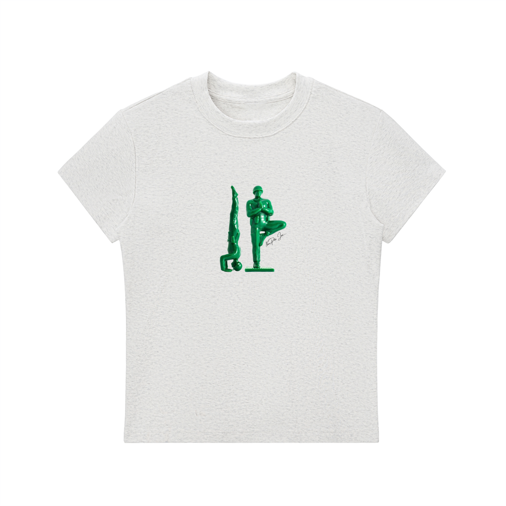 Little Army Men Fitted Tee