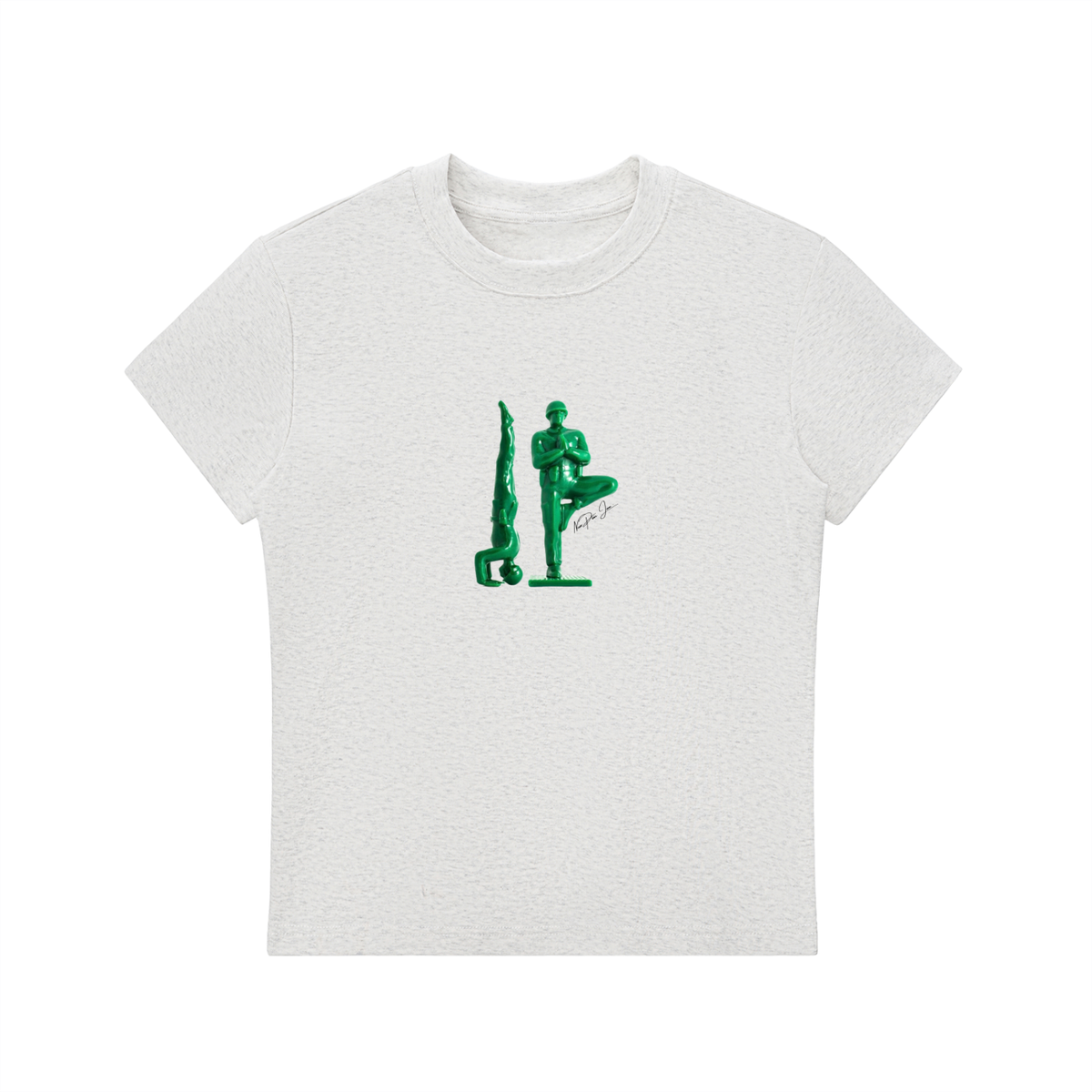 Little Army Men Fitted Tee