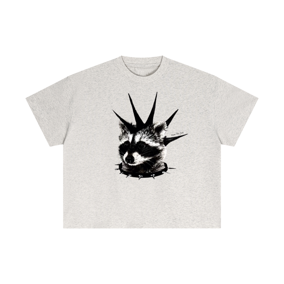 Punk Raccoon Everyday Cotton Boxy Tee