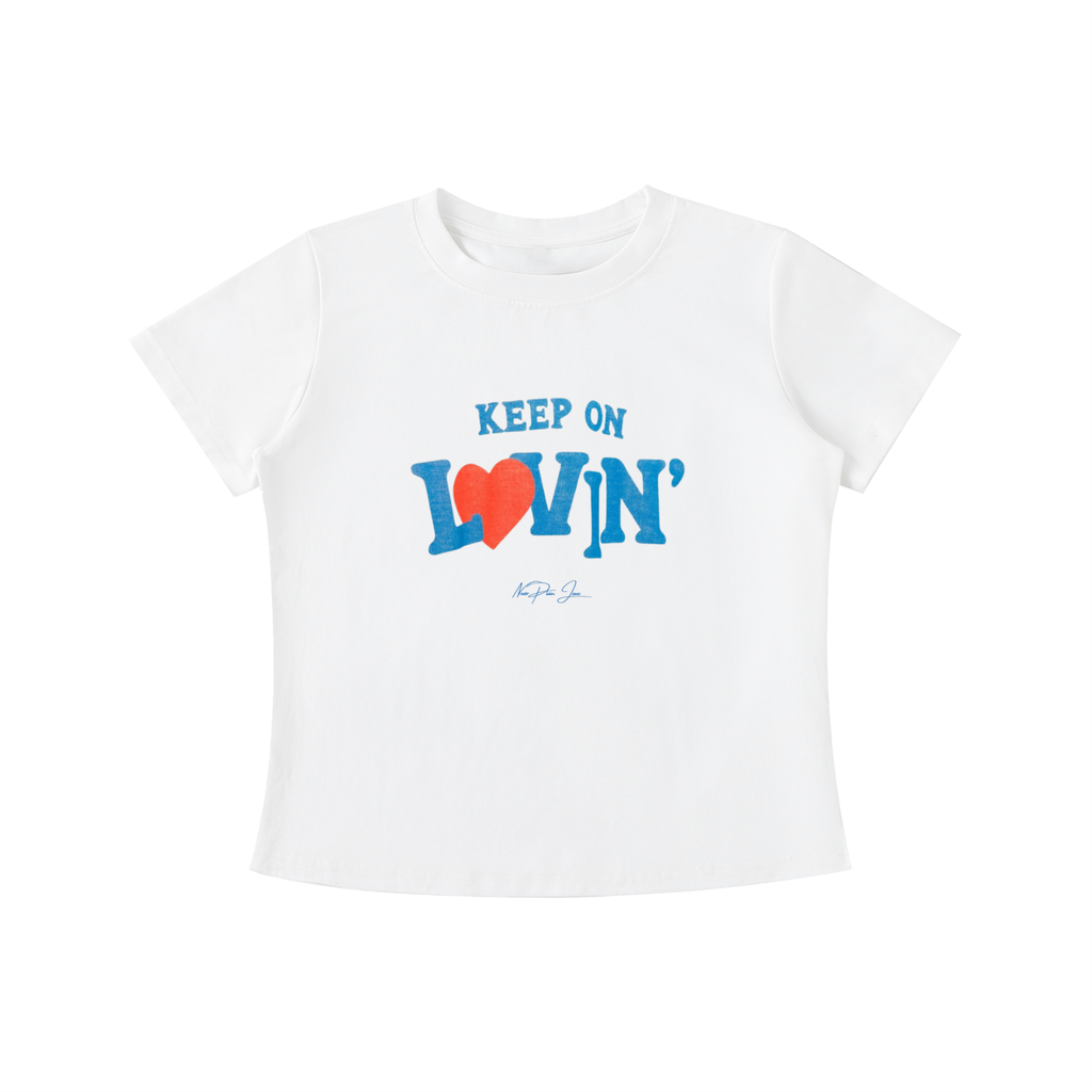 Keep On Lovin' Vintage Baby Tee
