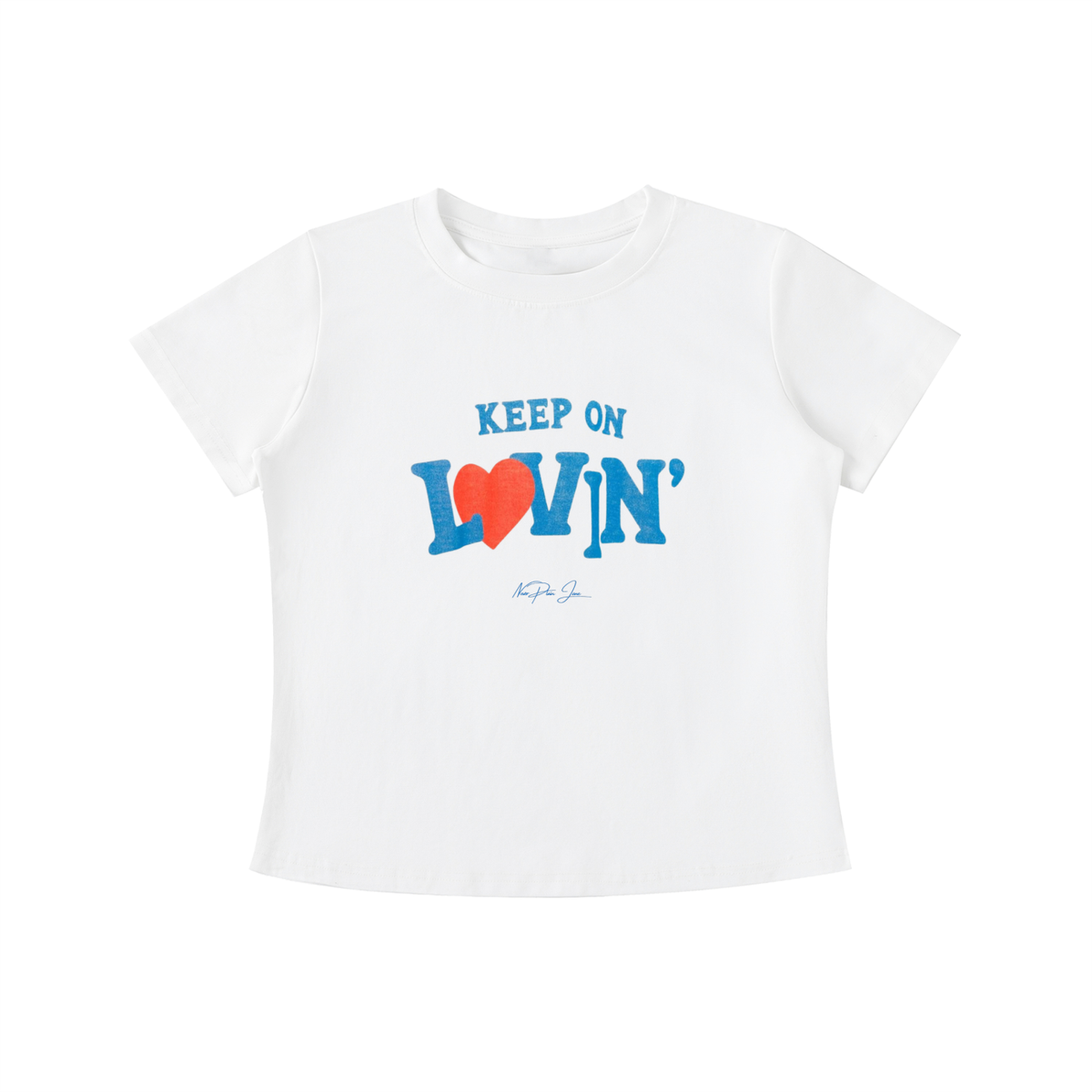 Keep On Lovin' Vintage Baby Tee