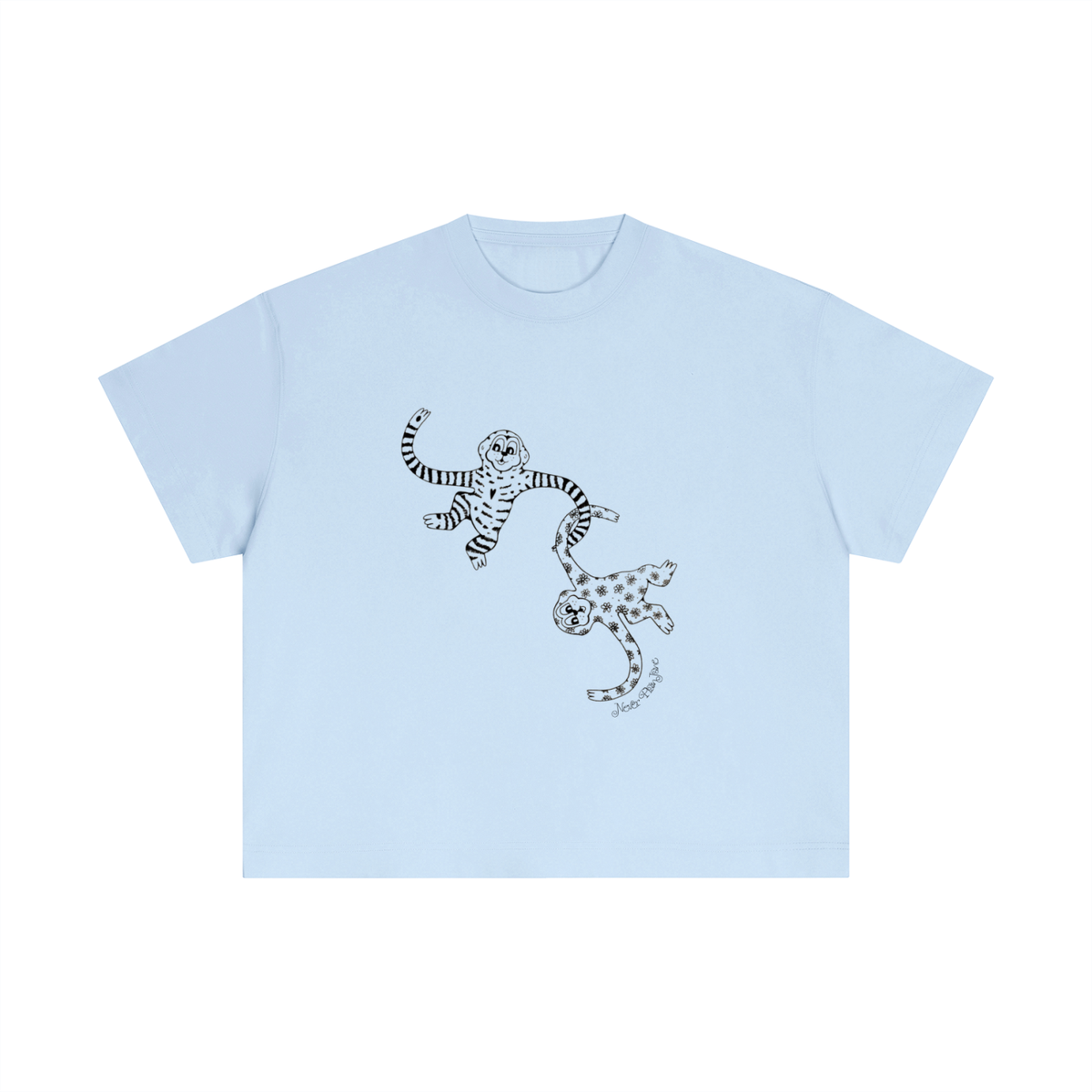 Monkey Business Everyday Cotton Boxy Tee
