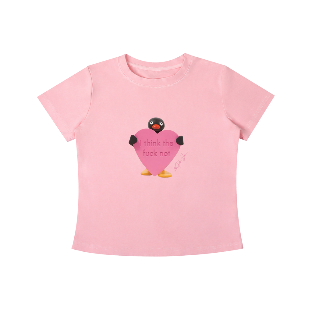 I Think The F**k Not Vintage Baby Tee