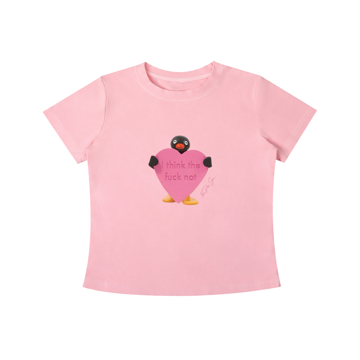 I Think The F**k Not Vintage Baby Tee