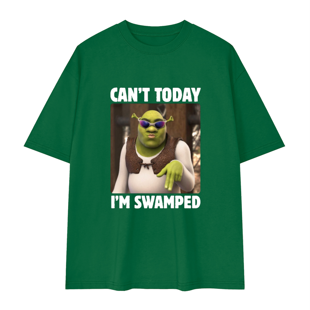 Im Swamped Loose Cotton Tee